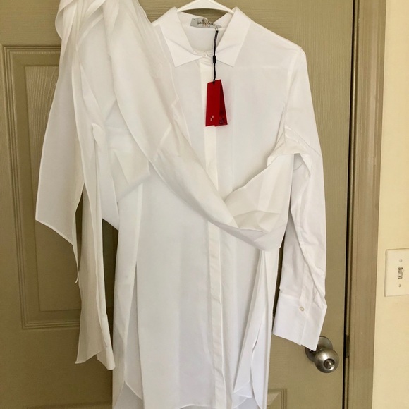 Carolina Herrera Classic White Camisole - Picture 2 of 4